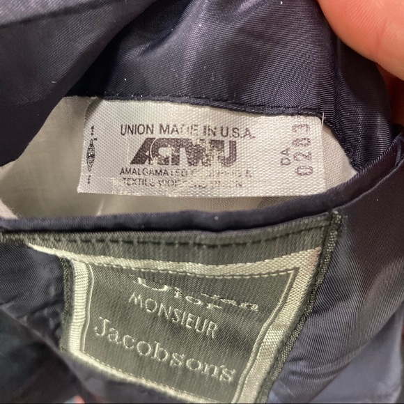 Christian Dior Two Piece Striped Suit - Picture 9 of 16